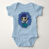 "Aloha Honeys" Baby Creeper Romper (Voorkant)