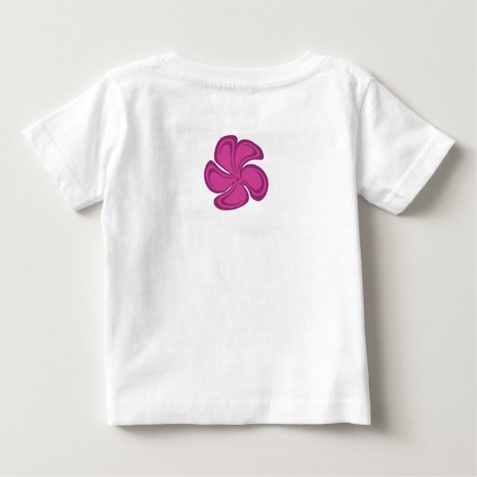 "Aloha Honeys" Baby T-shirt (Achterkant)