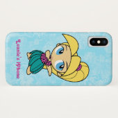 Aloha Honeys Blond Hula Girl Hawaiian Hibiscus Case-Mate iPhone Case (Achterkant (horizontaal))