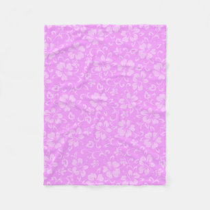 Aloha Honeys Coördinaat Hawaïaanse Hibiscus Fleece Deken