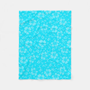 Aloha Honeys Coördinaat Hawaïaanse Hibiscus Fleece Deken