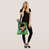 Aloha Honeys Hawaiian Hula Girl Beach Tote Bag (Op model)