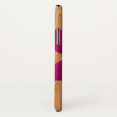 Aloha Honeys Hawaiian Hula Girl Faux Wood Violet Case-Mate iPhone Case (Achterkant / rechts)