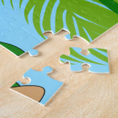 Aloha Honeys Hawaiian Hula Girl met Sinaasappel Legpuzzel (Zijkant)