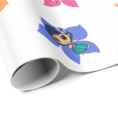 Aloha Honeys Hawaiian Hula Meisje Inpakpapier (Rol Hoek)