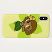 Aloha Honeys Hawaiian Limoen Hibiscus Hula Girl Case-Mate iPhone Case (Achterkant (horizontaal))