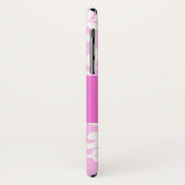 Aloha Honeys Hawaiian Pink Pareau Hula Girl Case-Mate iPhone Case (Achterkant/links)