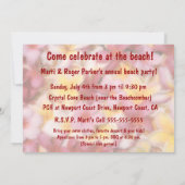 Aloha Honeys Hawaiian Plumeria Uitnodigingen (Achterkant)