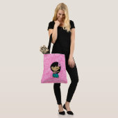 Aloha Honeys Hawaiian Roze Hula Meisje Strandtas Tote Bag (Op model)
