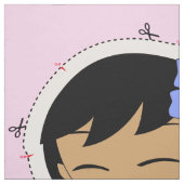 Aloha Honeys Hula Girl Doll Kit and Pattern Stof (Swatch)