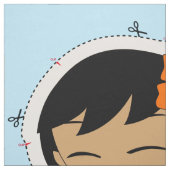 Aloha Honeys Hula Girl Doll Kit and Pattern Stof (Swatch)