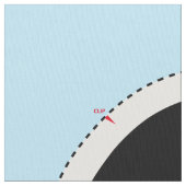 Aloha Honeys Hula Girl Doll Kit and Pattern Stof (Close Up)