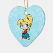 Aloha honeys hula meisje hibiscus Ornamenten (Links)