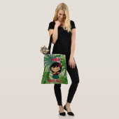 Aloha Honeys Kerstfeestdag Hula Girl Beach Tote Bag (Op model)