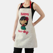 Aloha Honeys Kerstfeestdag Hula Girl Schort (Insitu)