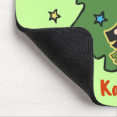 Aloha Honeys Kerstmis Hawaiian Hula Girl Limoen Muismat (Hoek)