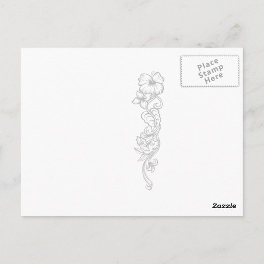 Aloha Honeys Luau & Groet Briefkaarten (Achterkant)