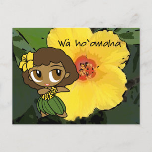 Aloha Honeys Luau & Groet Briefkaarten