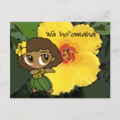 Aloha Honeys Luau & Groet Briefkaarten (Voorkant)