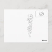 Aloha Honeys Luau & Groet Briefkaarten (Achterkant)