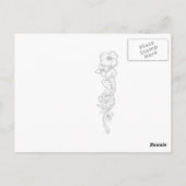 Aloha Honeys Luau & Groet Briefkaarten (Achterkant)