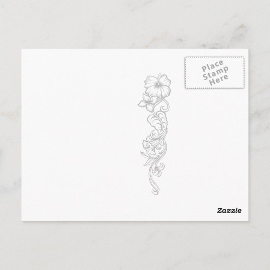 Aloha Honeys Luau & Groet Briefkaarten (Achterkant)