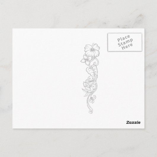 Aloha Honeys Luau & Groet Briefkaarten (Achterkant)