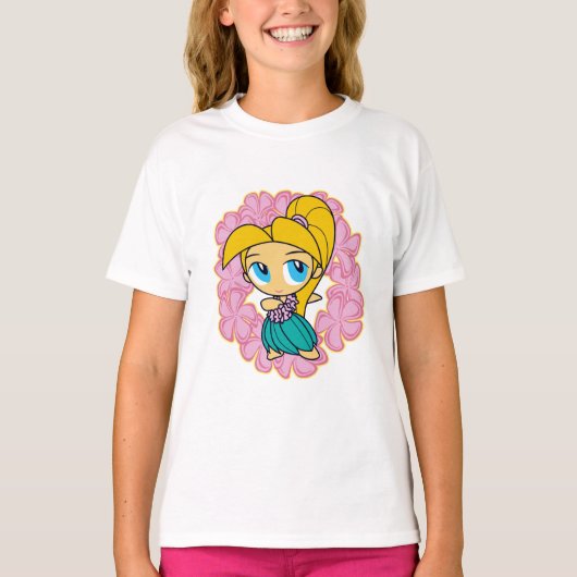 "Aloha Honeys" Meisjes T-shirt (Voorkant)