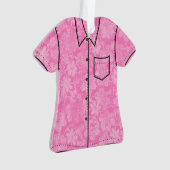 Aloha Honeys Mele Kalikimaka Hawaiian Aloha Shirt Ornament (voorkant)