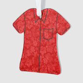 Aloha Honeys Mele Kalikimaka Hawaiian Aloha Shirt Ornament (voorkant)