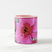 "Aloha Honeys" Roze Hibiscus Mok (Center)