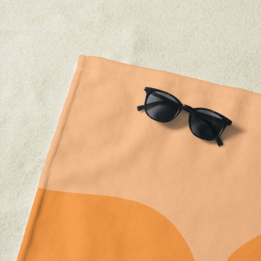 Aloha Honeys Sinaasappel Hula Girl Hawaiian Hibisc Strandlaken (In situ)