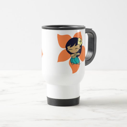 "Aloha Honeys"-zwembad Commuter Mok (Voorkant rechts)