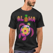 Aloha Honu Turtle Hawaii T-shirt (Voorkant)