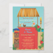 Aloha Housewarming Tiki New Home Luau Invite Kaart (Voorkant)