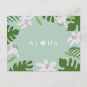 Aloha Huisdierafspraak Herinnering Briefkaart (Voorkant)