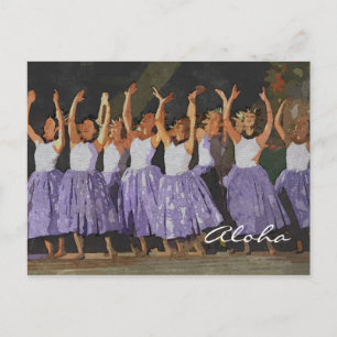 Aloha Hula Briefkaart