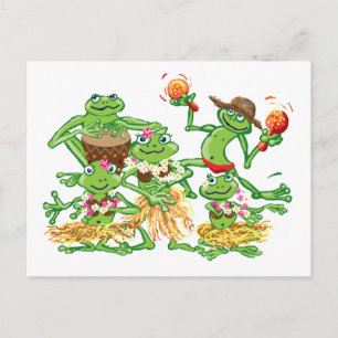 Aloha - Hula party Briefkaart