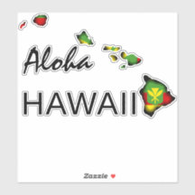 ALOHA - KANAKA MAOLI HAWAÏ EILANDEN ZWART