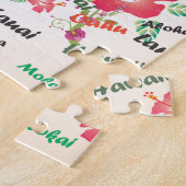 aloha , kauai , hawaii , oahu , maui , lanai backg legpuzzel (Zijkant)