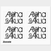 Aloha Ke Akua Stickers (Vel)