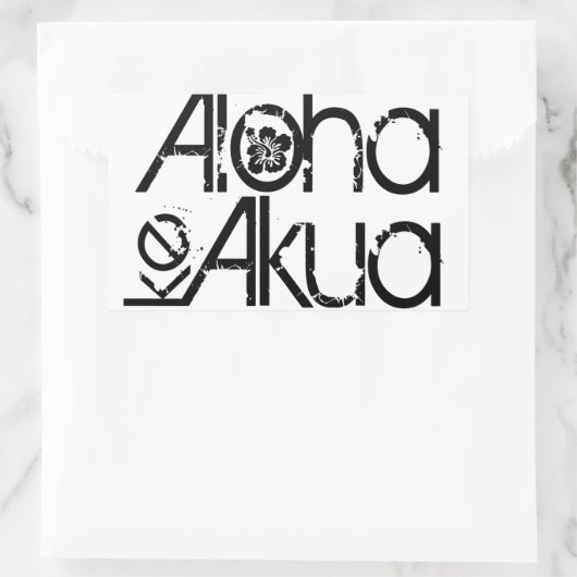 Aloha Ke Akua Stickers (Tas)