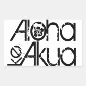 Aloha Ke Akua Stickers (Voorkant)