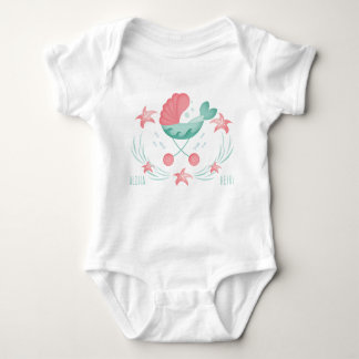 Aloha Keiki Mermaid Stroller Romper