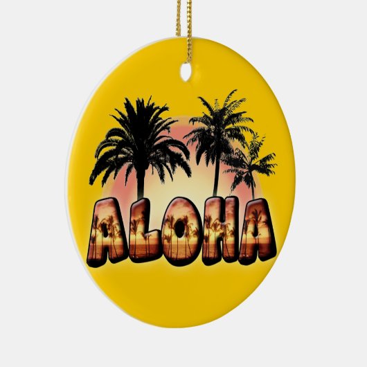 Aloha Keramisch Ornament (Rechts)
