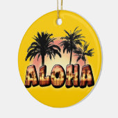 Aloha Keramisch Ornament (Links)