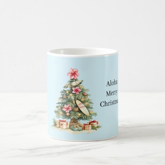 Aloha Kerstboom Koffiemok (Center)