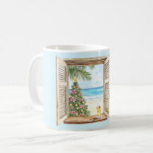 Aloha Kerstboom Koffiemok (Voorkant links)