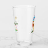 Aloha Kerstman Glazen Tumbler (Rechts)