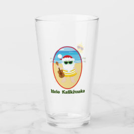 Aloha Kerstman Glazen Tumbler